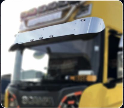 Bild på Scania rostfritt solskydd