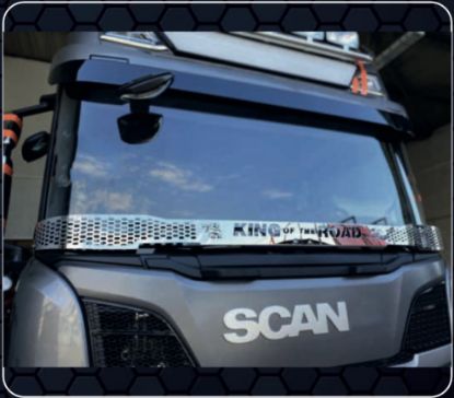 Bild på Scania rostfritt stoneguard