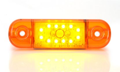 Bild på Strands Sidomarkering slim 12 LED,9-36V IP68. E-märkt.