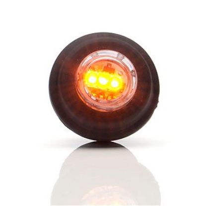 Bild på Strands Sidomarkering LED 12-24V.,Passas in i 21mm hål. E-märkt.Orange