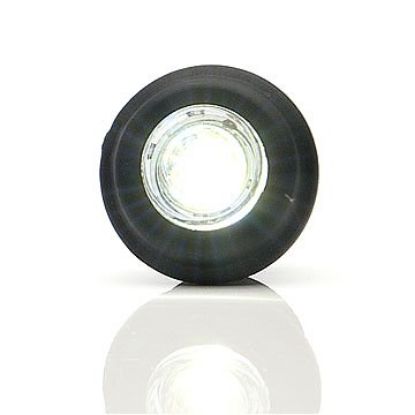 Bild på Strands Positionsljus Vit LED 12-24V.,Passas in i 21mm hål. E-märkt.