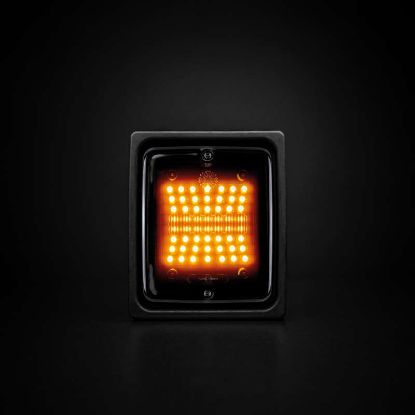 Bild på DARK KNIGHT SQUARE IZE LED,BLINKERS